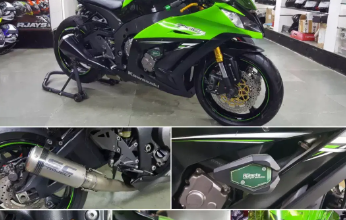 2014 Kawasaki ZX10R loaded with accessories