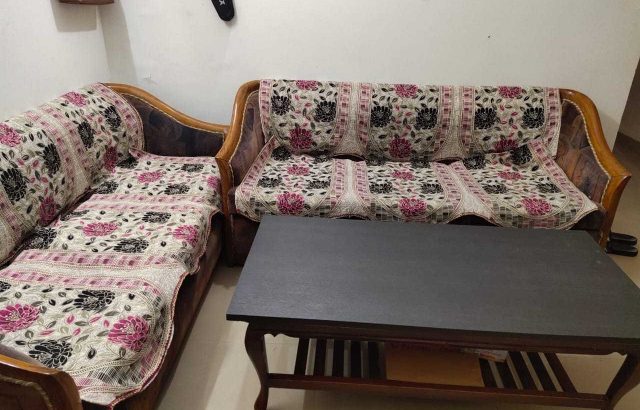 Sofa with Center Table