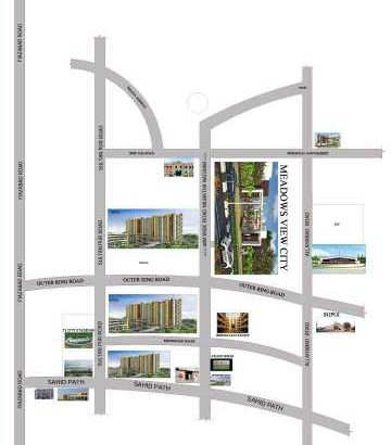 LDA approved plots in a gated colony at kanpur road in Lucknow