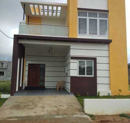 independant house and vill