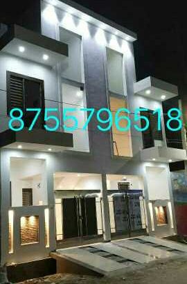 100 gaj area duplex house