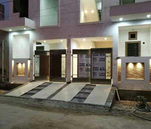 100 gaj area duplex house