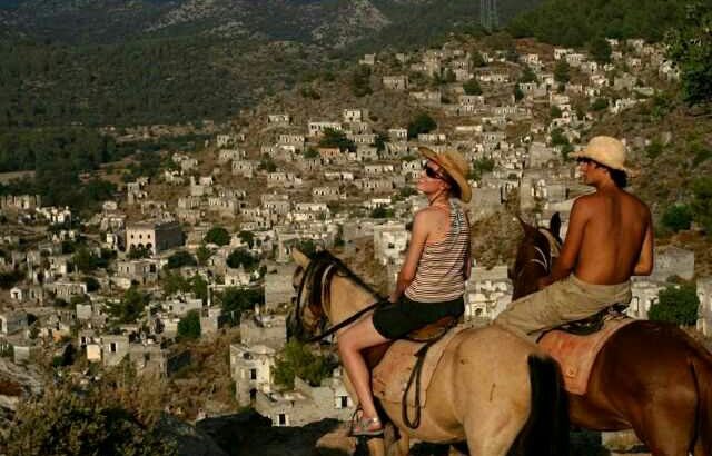 Land on the road of beach for sale to built villas in Fethiye, Turkey