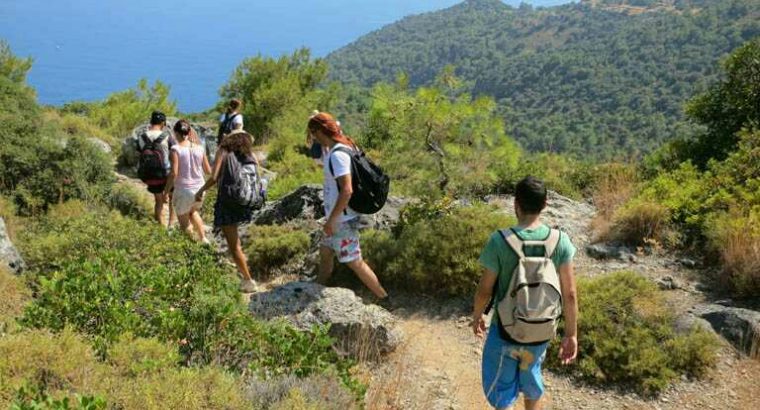 Land on the road of beach for sale to built villas in Fethiye, Turkey