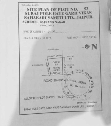 RESIDENCY PLOT SELL URGENT