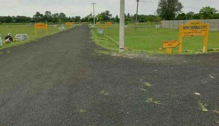 Dtcp approved villa plots for sale near guduvanchery nellikuppam