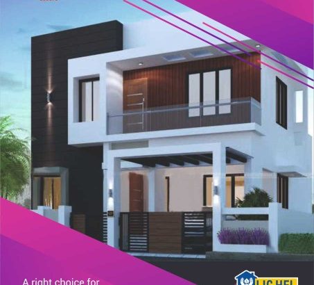 Plot + villa house @ 35L in E-city