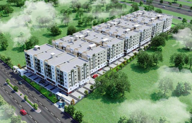 1,2,3 BHK flats for sale  near Bogaram,  Taramathi pet,  Hyderabad, Telangana.