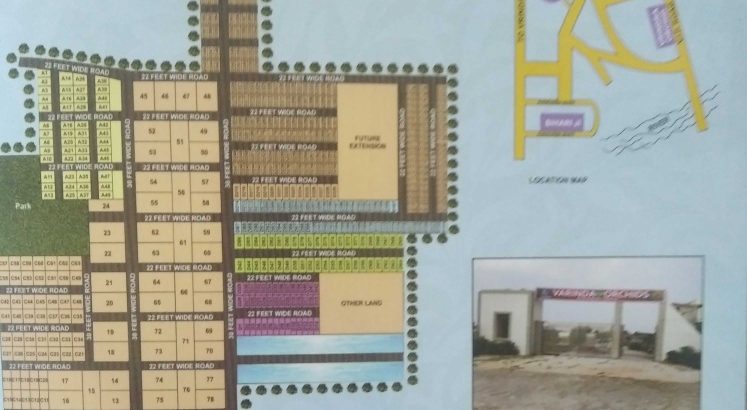 We have sale a plot and villas