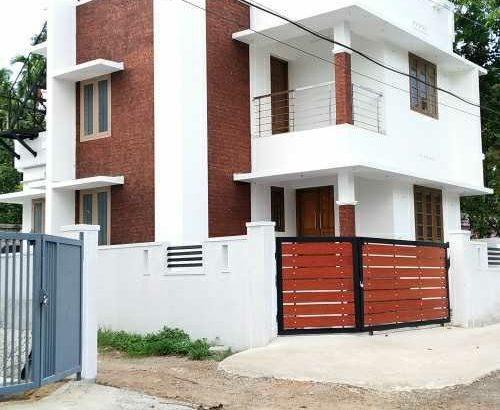3*CENT* 3 BHK HOUSE FOR SALE @ KONGORPILLY ,  1214 sqrft , 1st floor one bedroom with  attached ,  2