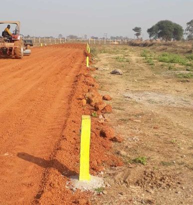 raipur location pe plot wo bahi City SE laga hua