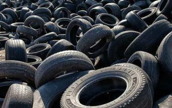 All type of rubber tire scrap available
