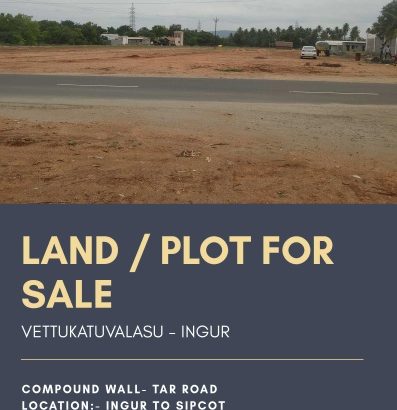 4 acres LAND FOR SALE @ INGUR