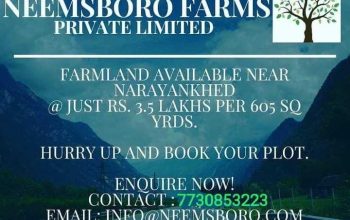 Farmlands at NARAYANAKED @ VERY LOWEST PRICE
