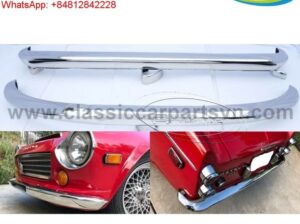 Datsun Roadster Fairlady (1962-1970) bumpers no over riders