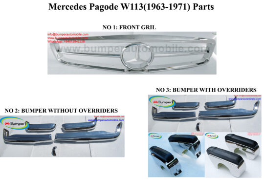 Mercedes Pagode W113 Year (1963 -1971)